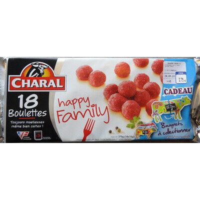 Boulettes charal happy family (Charal)