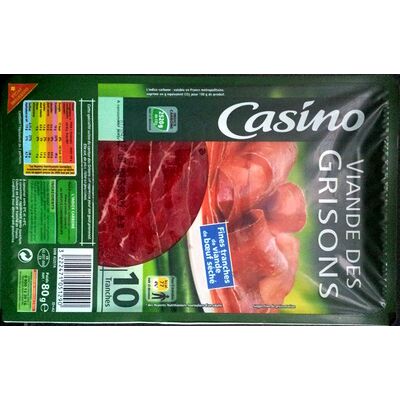 Viande des grisons (Casino)
