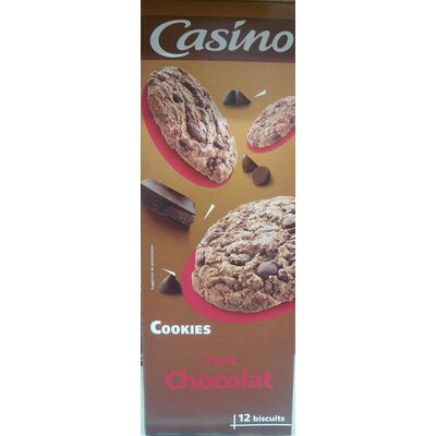 Cookies tout chocolat (Casino)