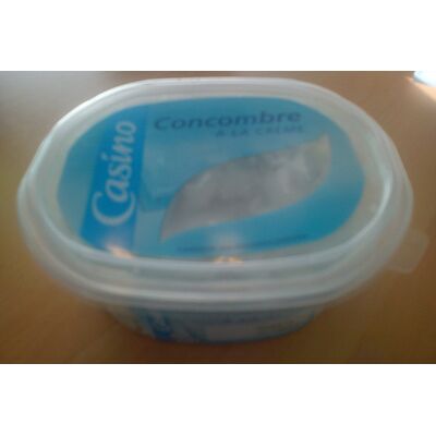 Concombre à la crème (Casino - Groupe Casino)