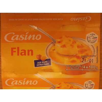 Flan aux oeufs extra-frais (Casino)