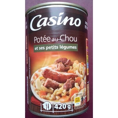 Potée au chou et ses petits légumes (Casino - Groupe Casino)