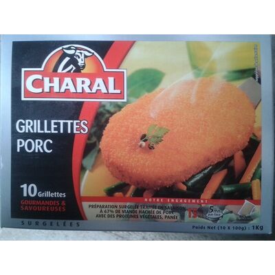 Grillettes de porc (Charal)