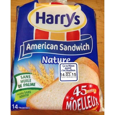 American sandwich nature (Harrys)