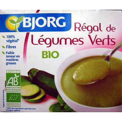 Régal de légumes verts bio bjorg (Bjorg)