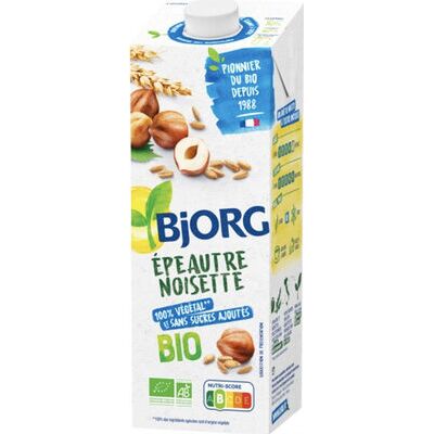 Lait épeautre noisette sans sucre ajouté calciul (Bjorg)