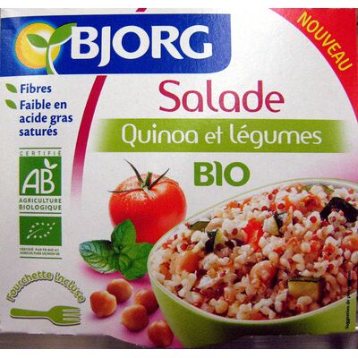 Salade quinoa et légumes bio bjorg (Bjorg)