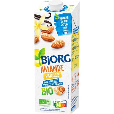 Lait d'amande vanille (Bjorg)