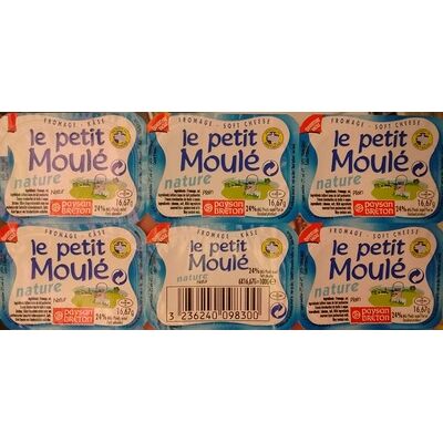 Le petit moulé nature (24% mg) (Paysan Breton)