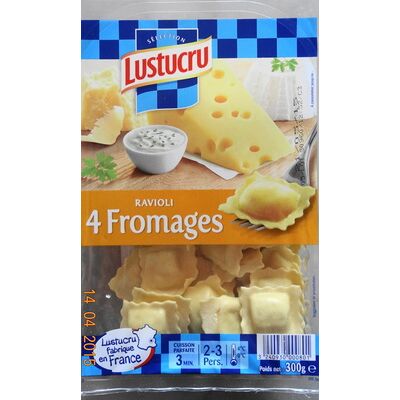 Ravioli 4 fromages (Lustucru)