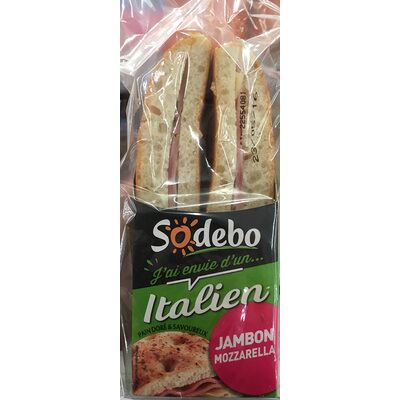 J'ai envie d'un… italien jambon mozzarella (Sodebo)