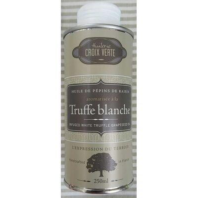 Huile de pépins de raisin aromatisée à la truffe blanche (Huilerie Croix Verte)