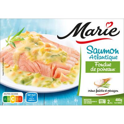 Saumon atlantique & fondue de poireaux (Marie)