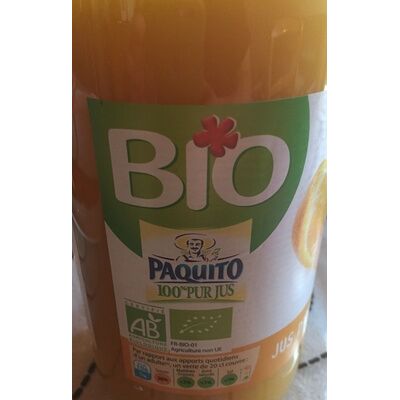 Jus d'orange bio (Paquito)