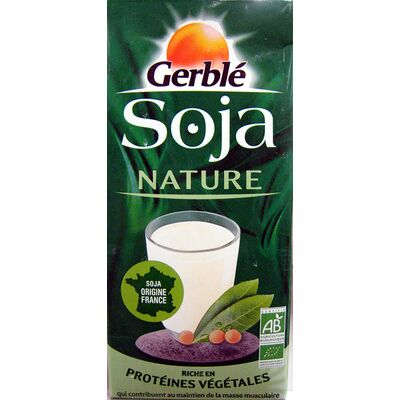 Soja nature bio gerblé (Gerblé)