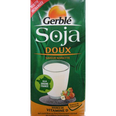 Soja doux saveur noisette (Gerblé - Nutrition & Santé)