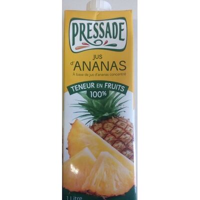 Jus d'ananas (Pressade)