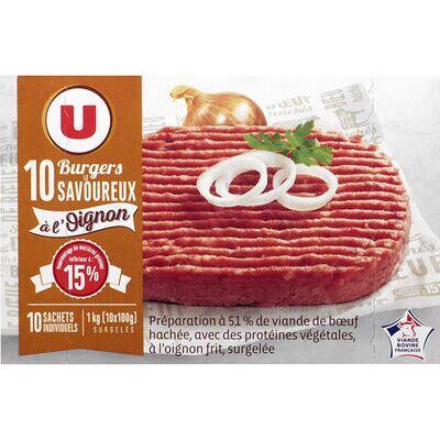 Burger le savoureux à l'oignon (U)