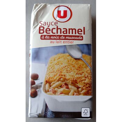Sauce béchamel à la noix de muscade au lait entier (U)
