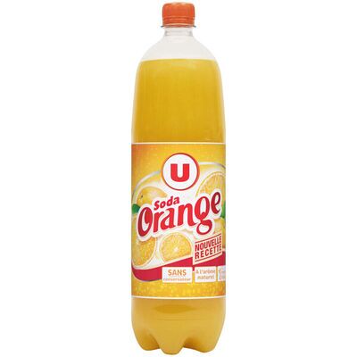 Soda saveur orange (U)