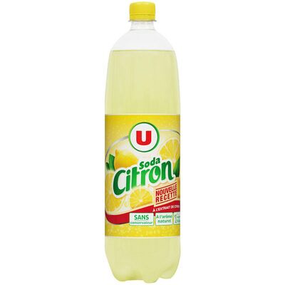 Soda saveur citron (U)