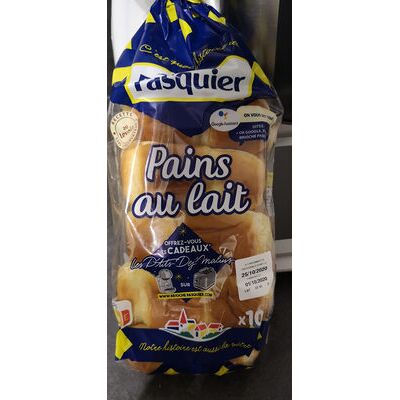 Pains au lait au levain (Pasquier)