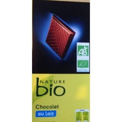 Chocolat lait (Nature Bio)