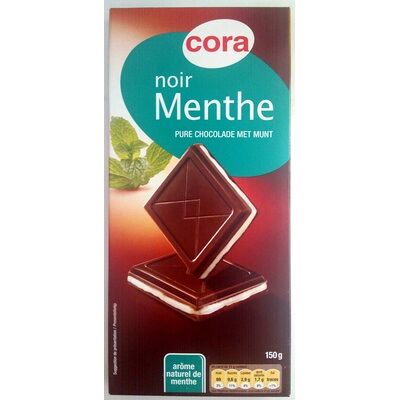 Chocolat noir menthe (Cora)