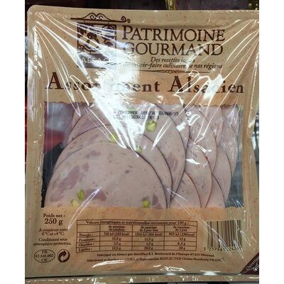 Assortiment alsacien (Patrimoine Gourmand)