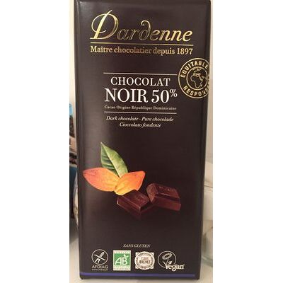 Chocolat noir 50% (république dominicaine) (Dardenne)