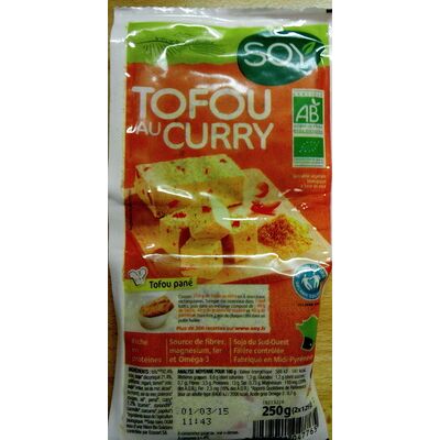 Tofou au curry (Soy)