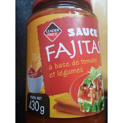 Sauce fajitas (Leader Price)