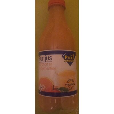 Pur jus d'orange et de clémentine (Le-prix-gagnant)
