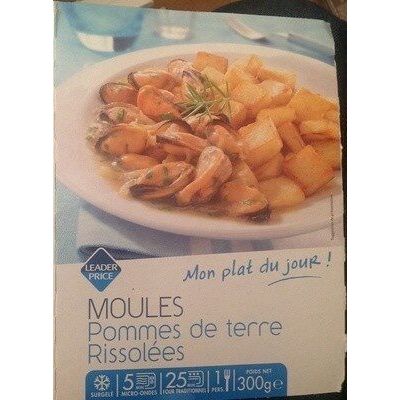 Moules & pommes de terre rissolées (Leader Price)