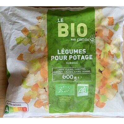 Légumes pour potage bio surgelés picard (Picard)