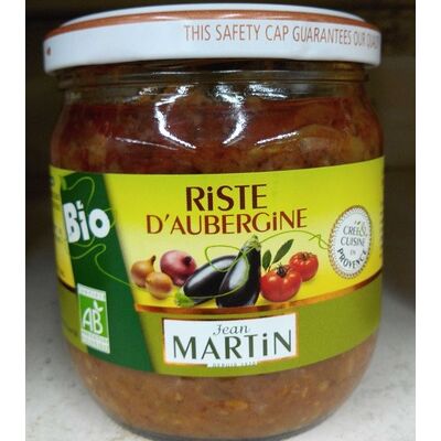 Riste d'aubergine (Jean Martin)