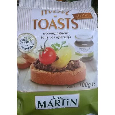 Mini toasts (Jean Martin)