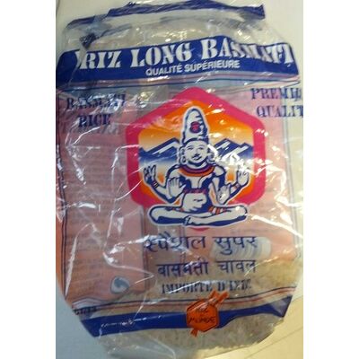 Riz long basmati qualité supérieure (Riz Du Monde)