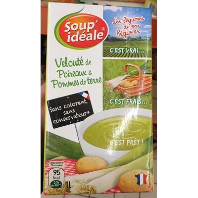 Velouté de poireaux & pommes de terre (Soup'idéale - Soup' Idéale)