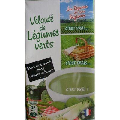 Velouté de légumes verts (Les Légumes De Nos Régions)