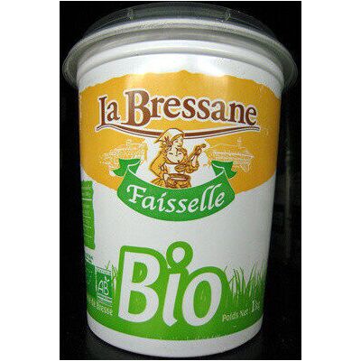 Faisselle bio (4,5 % mg) (La Bressane)