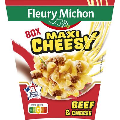 Box maxi cheesy (beef & cheese) (Fleury Michon)