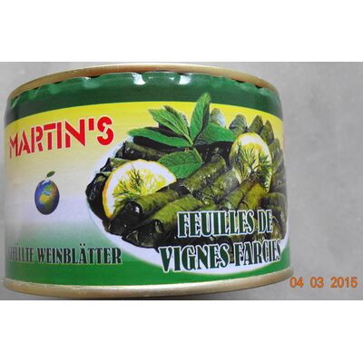 Feulles de vignes farcies (Martin's)