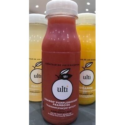 Jus orange pamplemousse framboise (Ulti - Bert’s)