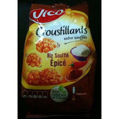 Croustillants extra soufflé epicé (Vico)