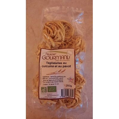 Tagliatelles au curcuma et au pavot (L Epicier Gourmand - L'épicier Gourmand)