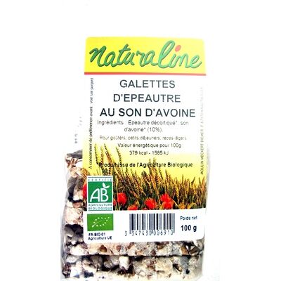 Galettes d'épeautre au son d'avoine (Naturaline)