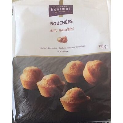 Bouchées aux noisettes (Monoprix Gourmet)