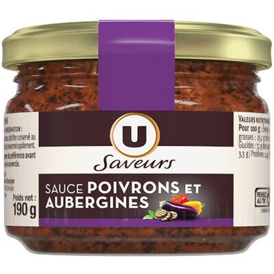 Sauce poivron et aubergine (U Saveurs - U)