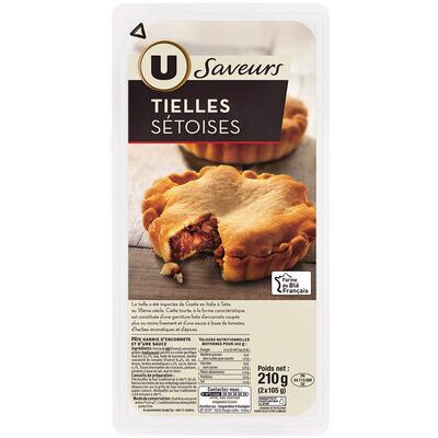 Tielles sètoises (U Saveurs)